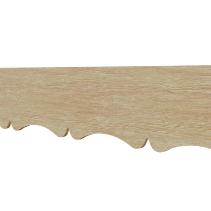 Modèle 3D lambrequin de façade Mimizan en bois, frise 30 mm, ORNABAT