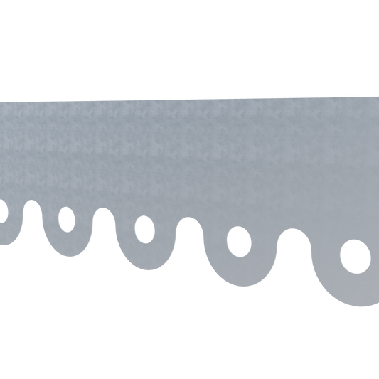 Modèle 3D lambrequin de façade Evreux en zinc, frise 60 mm, ORNABAT