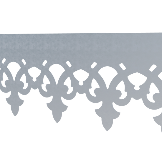 Modèle 3D lambrequin de façade Fecamp en zinc, frise 170 mm, ORNABAT