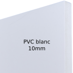 Catalogue des lambrequins en PVC blanc 10mm