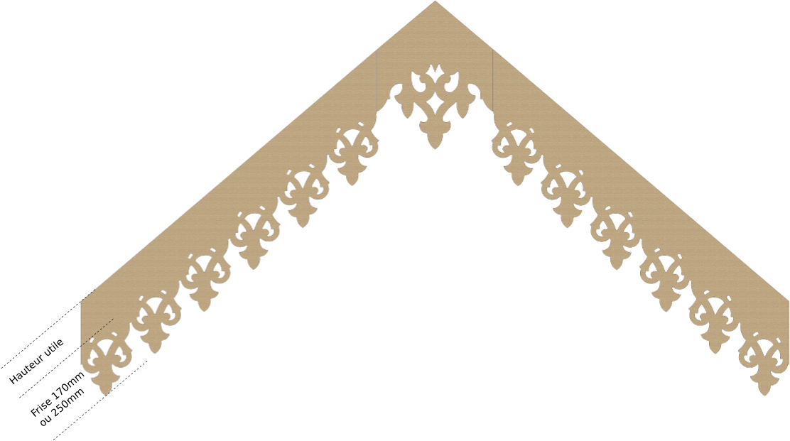 Modèle LB046 - Pente 40 degrés