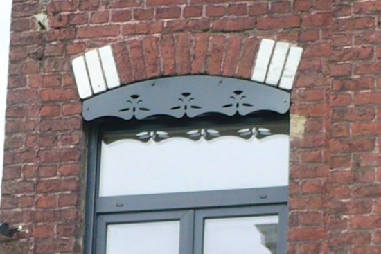 Ornement de fenêtre et décoration extérieure en Alu